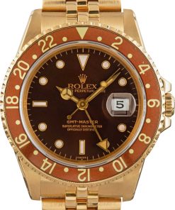HandMade The Rolex GMT-Master 16758 18k Yellow Gold