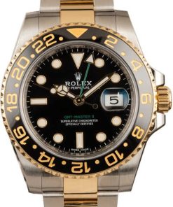 HandMade The 128477-1 Rolex Two Tone GMT-Master II Ref 116713