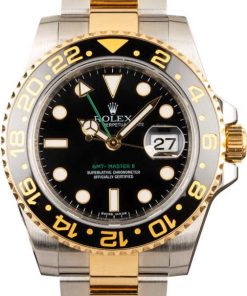 HandMade The Rolex GMT-Master Two Tone 116713 Black Dial