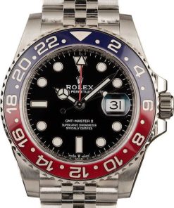 HandMade The Rolex GMT-Master II Ref 126710 Ceramic 'Pepsi' Watch T