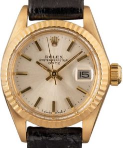 HandMade The Rolex Ladies Date 6917 Silver Dial