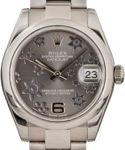 HandMade The Ladies Rolex Datejust 178240 Floral Dial