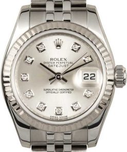 HandMade The Rolex Ladies Datejust 179174 Diamonds