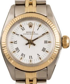 HandMade The Rolex Ladies Datejust 6719 White Roman Dial