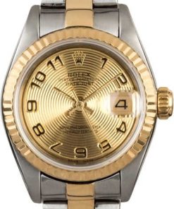 HandMade The Rolex Ladies Datejust 69173 Two Tone Oyster Band