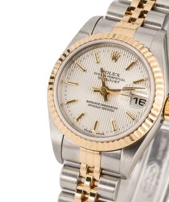 Alternative view of HandMade The Silver Tapestry Dial Rolex Datejust 79173