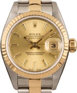 HandMade The Rolex Ladies Datejust 79173 Champagne Dial T