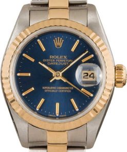 HandMade The Rolex Ladies Datejust 79173 Blue Index Dial