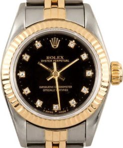 HandMade The Rolex Ladies Oyster Perpetual 67193 Diamond