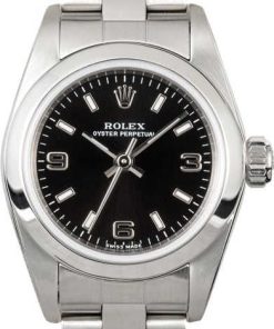 HandMade The Rolex Ladies Oyster Perpetual 76080 Black