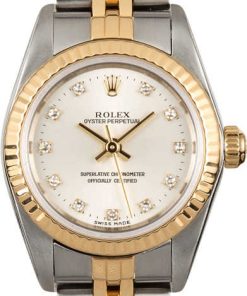 HandMade The Rolex Ladies Oyster Perpetual Diamond 76193