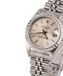 Alternative view of HandMade The Ladies Rolex Date Steel Model 69240