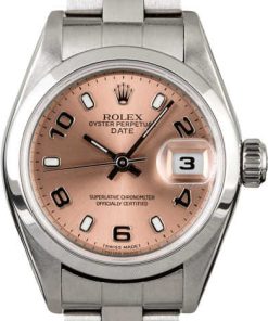 HandMade The Women's Rolex Date 79160 Salmon Dial
