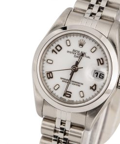 Alternative view of HandMade The Ladies Rolex Date 79160 White T