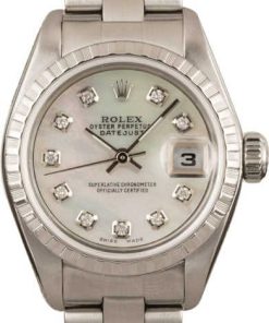 HandMade The Rolex Ladies Datejust 79240 MOP Diamond Dial