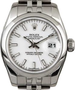 HandMade The Rolex Ladies Datejust 179160 White Dial