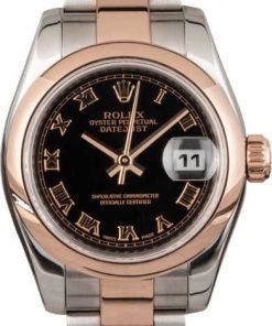 HandMade The Rolex Lady Datejust 179161 Two Tone Everose