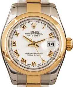 HandMade The Rolex Lady Datejust 179163 Two Tone Oyster