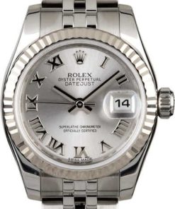 HandMade The Rolex Lady Datejust 179174 Rhodium Dial