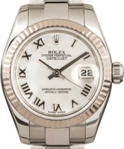 HandMade The Rolex Lady-Datejust 179174 Mother of Pearl