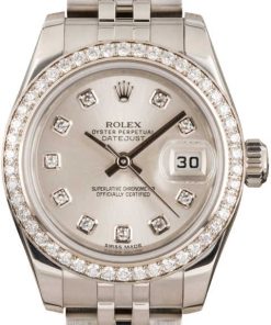 HandMade The Rolex Datejust 179384 Diamond Bezel