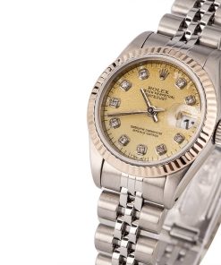 Alternative view of HandMade The Rolex Lady Datejust 69160 Jubilee Bracelet