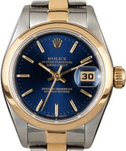 HandMade The Rolex Lady Datejust 69163 Blue Dial