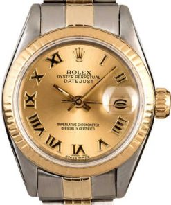 HandMade The Rolex Datejust 69173 Two Tone Oval Link