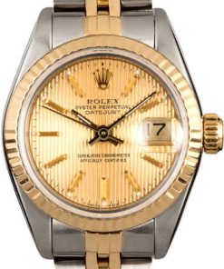 HandMade The Certified Rolex Lady Datejust 69173 Champagne Dial