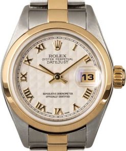 HandMade The Rolex Lady Datejust 79163 Ivory Pyramid Dial