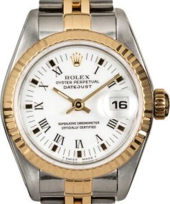 HandMade The Rolex Ladies Datejust 79173 White Arabic