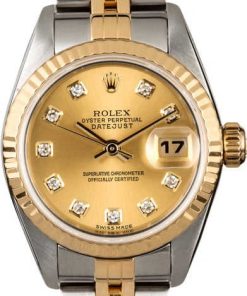 HandMade The Rolex Lady Datejust 79173 with Diamonds