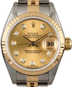 HandMade The Ladies Rolex Datejust 79173 with Diamonds