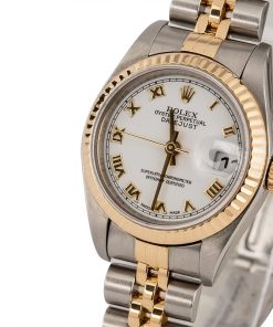 Alternative view of HandMade The Rolex Lady Datejust 79173 White Index Dial