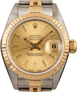 HandMade The Rolex Datejust 79173 Champagne Index Dial
