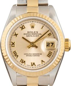 HandMade The Rolex Ladies Datejust 79173 Champagne