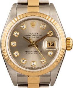 HandMade The Rolex Lady-Datejust 79173 Silver Dial