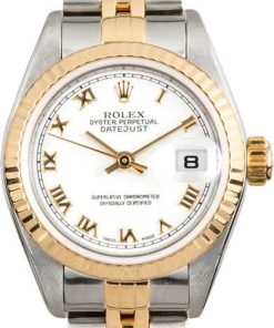 HandMade The Rolex Lady-Datejust 79173 White Roman Dial