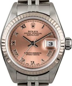 HandMade The Rolex Lady Datejust 79174 Salmon Roman Dial
