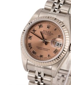 Alternative view of HandMade The Rolex Lady Datejust 79174 Roman Salmon Dial