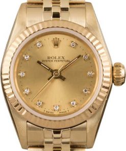 HandMade The Rolex Oyster Perpetual 67197 Diamond Dial