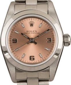 HandMade The Rolex Oyster Perpetual Ladies 76080 Pink Dial