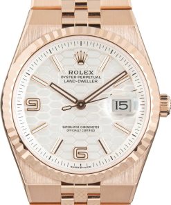 HandMade The Rolex Land-Dweller 36 Ref 127235 Everose Gold