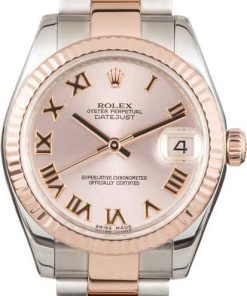 HandMade The Rolex Mid-Size Datejust 178271 Two Tone Everose