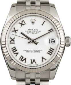 HandMade The Rolex Datejust 178274 White Roman Dial