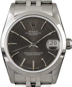 HandMade The Rolex Mid-Size Datejust 68240 Steel Jubilee