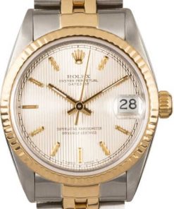 HandMade The Midsize Rolex Datejust 68273 Tapestry Dial