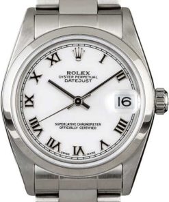 HandMade The Rolex 31MM Datejust 78240 White Roman