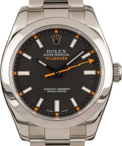 HandMade The Rolex Steel Milgauss 116400 Black Dial