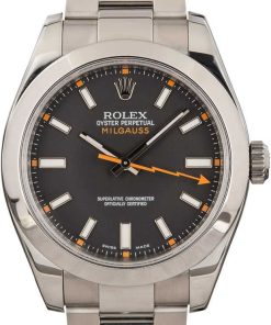 HandMade The Rolex Milgauss 116400 Black Luminescent Dial